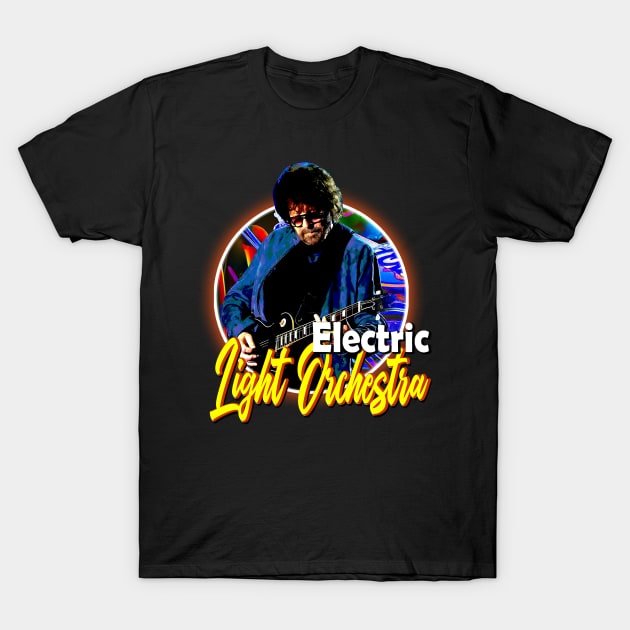 Out of the Blue Light Orchestra Band T-Shirts, Turn Your Wardrobe into a Musical Odyssey T-Shirt by Femme Fantastique